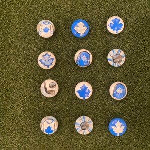 CUSTOM TORONTO MAPLE LEAF DRAWER PULLS